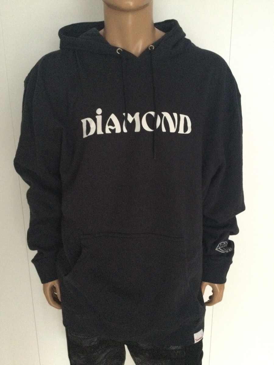 Diamond Supply Fleece Navy Hoodie Sweatshirt Size 4XL - Main Image
