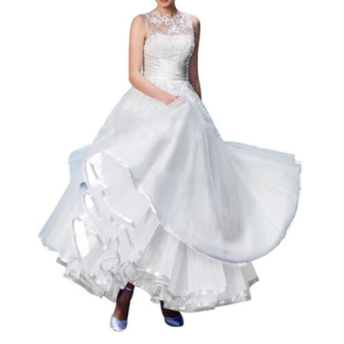 AU STOCK 40" LONG VINTAGE RETRO SWING BRIDAL PETTICOAT DANCE UNDERSKIRT DA032 - Picture 3 of 40