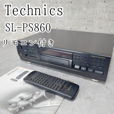 Technics SL-PS860 コンパクトディスクプレーヤー Technics SL-PS860 CD Compact Disc Player w/Remote Working | eBay