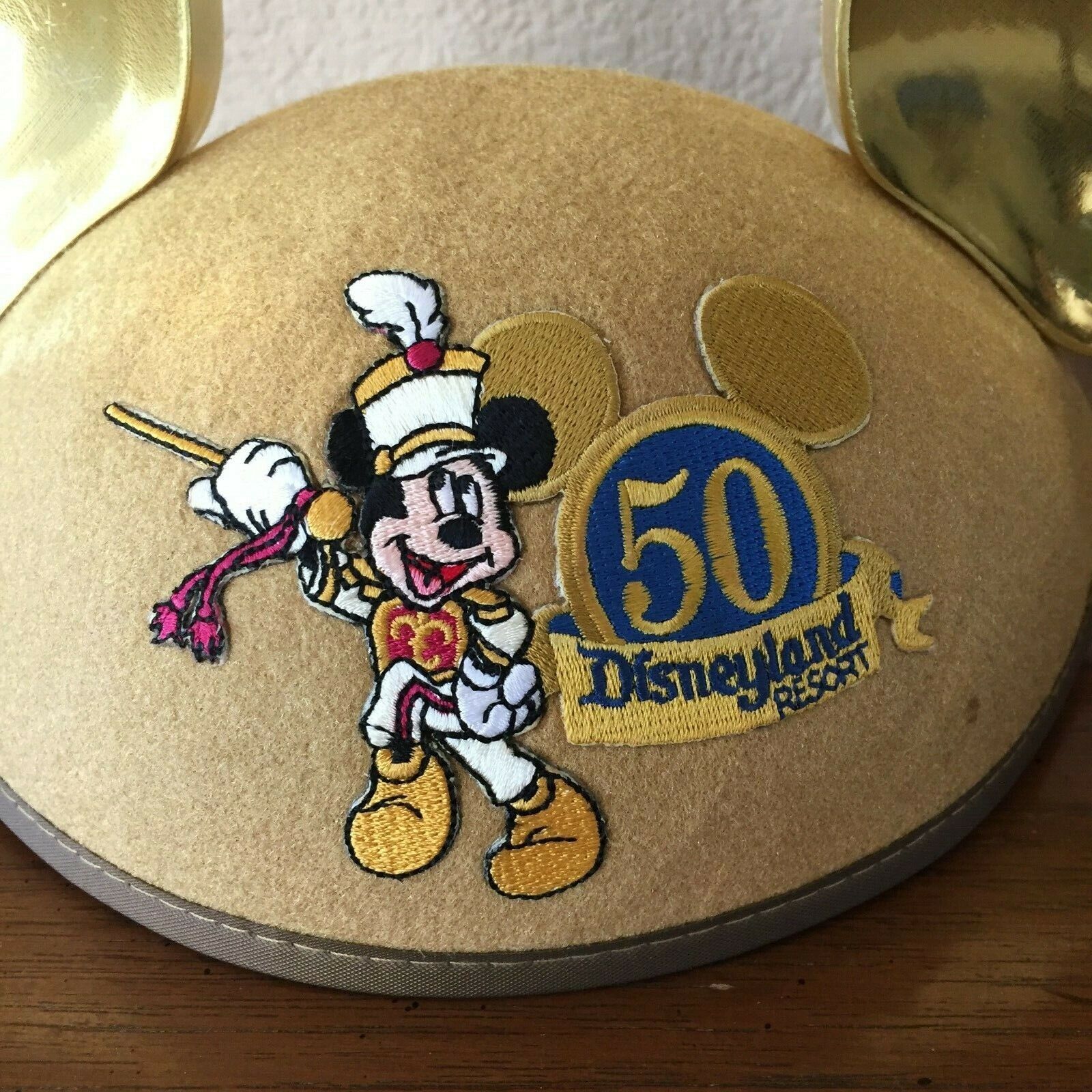 50th Anniversary Disneyland Mickey Mouse Golden Ears - Monogrammed “Laura”
