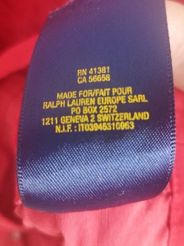 Chaqueta Polo Ralph Lauren Windbreaker U of P NY 711 Equipo de Remo YXL/Adulto S-M - Imagen 10 de 12
