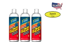 3pack Formula 420 Glass Meal Ceramic Pipe Cleaner 12oz Free Shipping