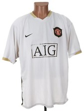 MANCHESTER UNITED 2006/2007 AWAY FOOTBALL SHIRT NIKE XXL