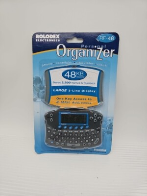 Franklin Rolodex Electronics Personal Organizer 48 KB