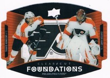2020-21 UPPER DECK CLEAR CUT FOUNDATIONS DUOS TRAVIS KONECNY/CARTER HART