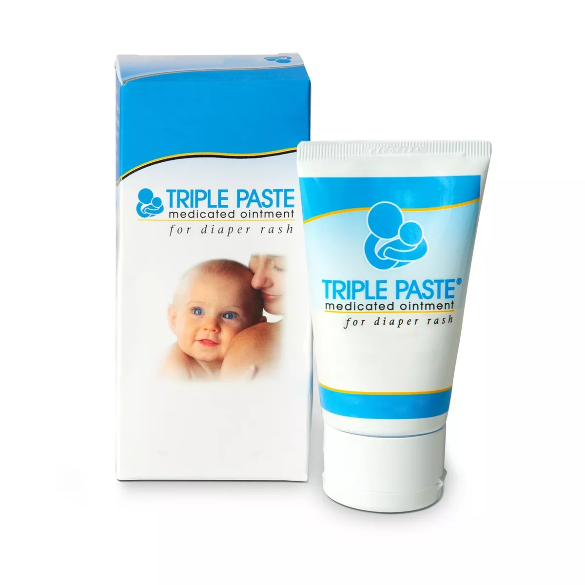 Triple Paste Ointment, Medicated, for Diaper Rash, 2 oz (56.7 g)