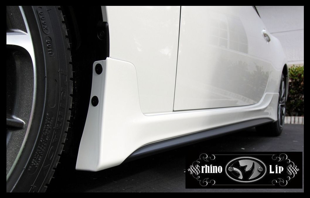 LOTuS Side Skirt RhinoLip Rubber Chin Lip Trim or Front Add-on Stance Style Kit