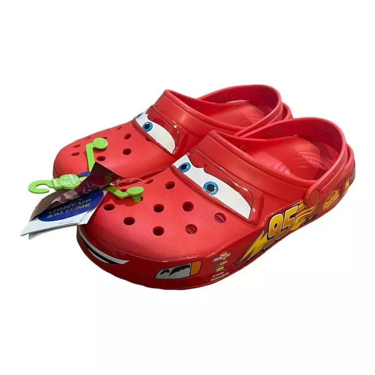 Unworn Lightning McQueen Crocs in 2023