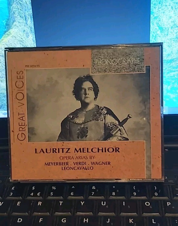 Lauritz Melchior Opera Arias By Meyerbeer/Verdi/Wagner 2 CDs VGC (B2)