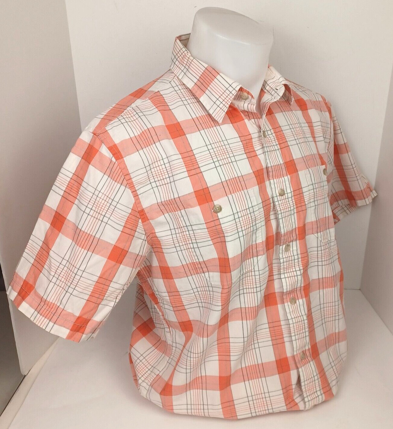 Pendleton Men's Short Sleeve Button Down Shirt Me… - image 6