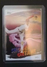 Shohei Ohtani 2023 Topps x Bob Ross Painting The Corners Titanium White #19 /35