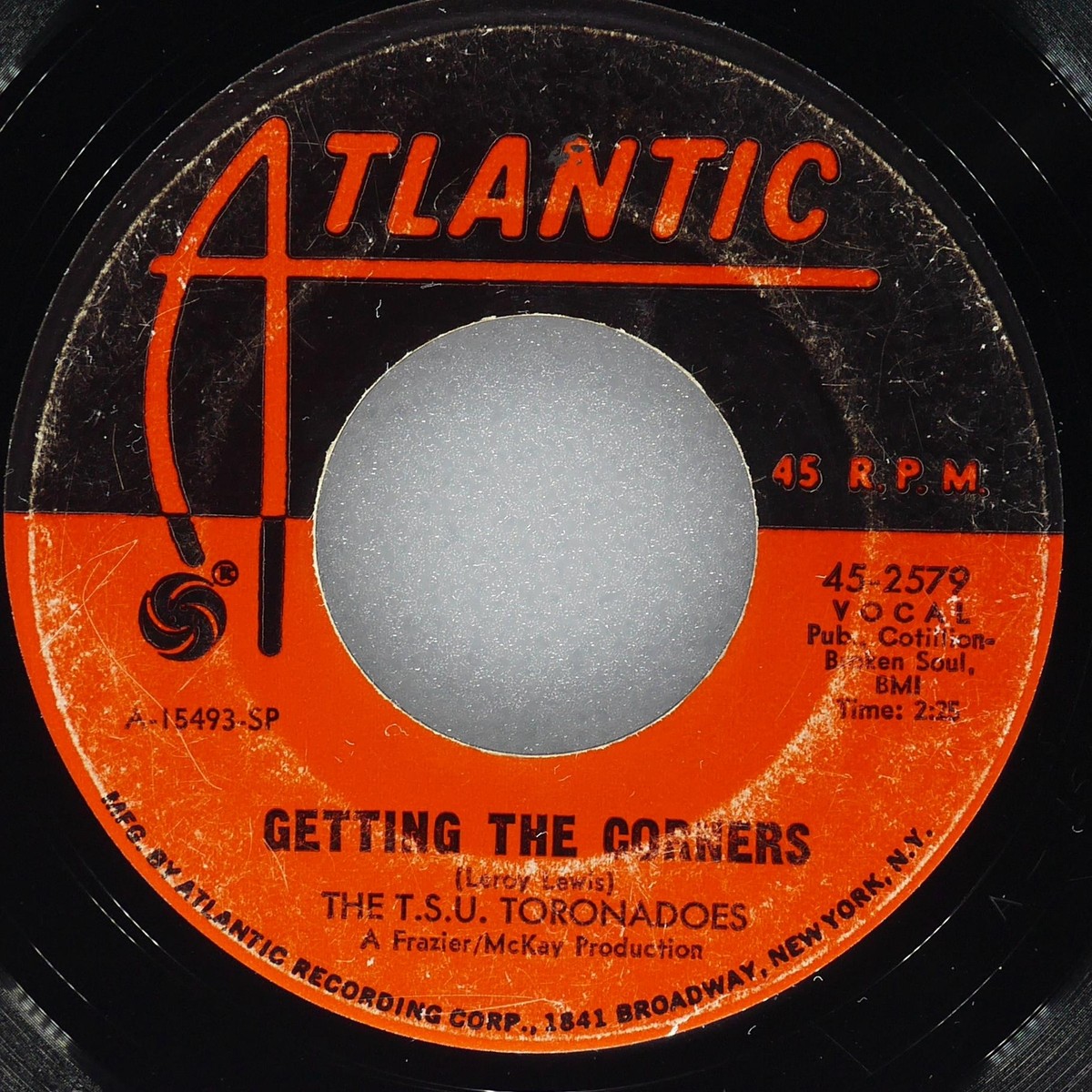 THE T.S.U. TORONADOES Getting The Corners / What Good Am I