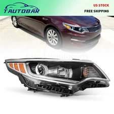 Right Headlight For 2016 2017 2018 Kia Optima Passenger Side Headlamps No LED