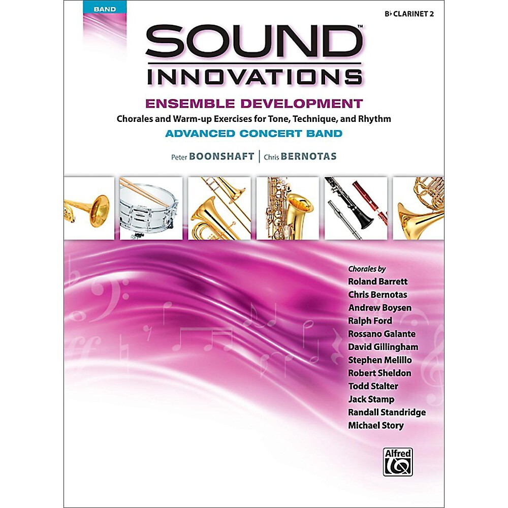 Alfred Sound Innovations Разработка концертного ансамбля Advanced Clarinet 2