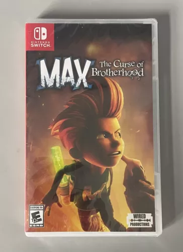 Max: The Curse of Brotherhood for Nintendo Switch — New Factory Sealed
