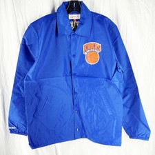 Mitchell  Ness Mens New York Knicks Coaches Jacket