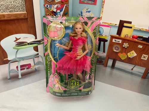 COLLECTIBLE Mattel Wicked Movie Glinda Fashion Doll URL MISPRINT wicked.com