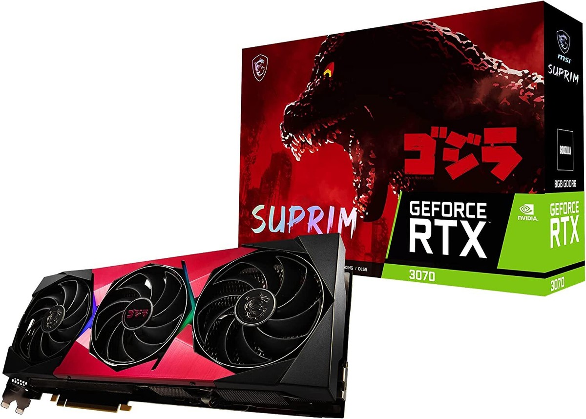MSI RTX3070 SUPRIM 8GB GODZILLA