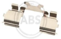 Original A.B.S. ZubehöRsatz Scheibenbremsbelag 1725Q FüR CitroëN Fiat Iveco