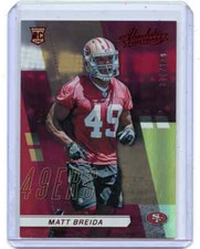 2017 PANINI ABSOLUTE #165 MATT BREIDA 
