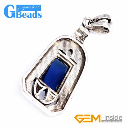 Conjuntos Dije Escudo Piedra Remaches Cuentas Pendientes Colgante Anillo Joyería con Caja de Regalo - Imagen 31 de 56