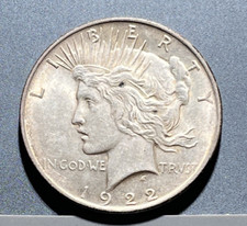 1922 Peace Silver Dollar Philadelphia 90% Silver