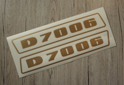 Deutz D6006 Aufkleber Gold (Bis 1974 Schmale Raute Neuere Variante Deutz D6006 Aufkleber Gold (Bis 1974 Schmale Raute Neuere Variante