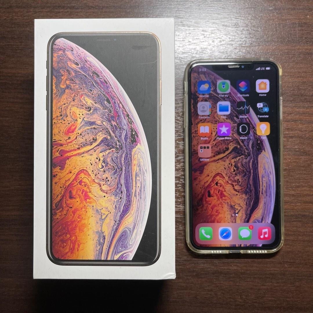 Apple iPhone XS Max - 512GB - Gold (Unlocked) A2101 (GSM) for sale