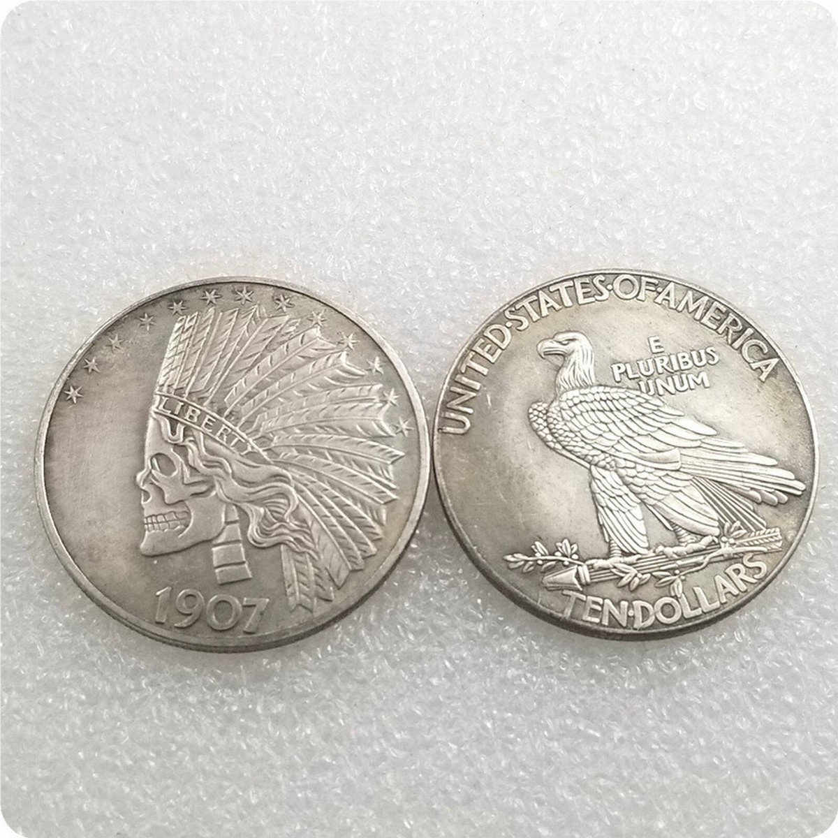 銀貨 1907年 20ドル インディアンヘッド イーグル アメリカ 一円