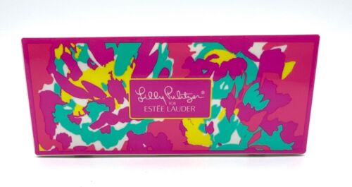 Lilly Pulitzer Estee Lauder Eyeshadow Palette & Brush~Hot Cinnamon/Smoky Ember - Picture 3 of 4