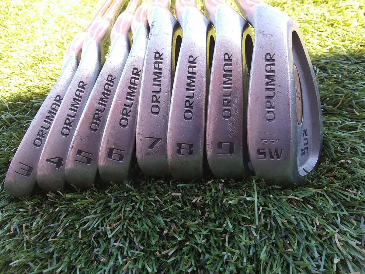 Collectors Set of 9 x Spalding X=EX Irons 3-SW Stiff Graphite Shafts Collectors Set of 9 x Spalding X=EX Irons 3-SW Stiff Graphite Shafts
