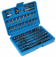 "Bitsatz Bitset 100-Tlg Schraubendrehersatz Bits Bitbox Spezialschrauben Crv 1/4\""
