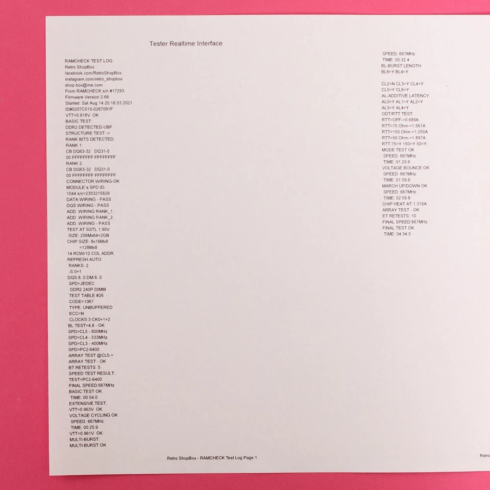 2GB Elixir DDR2 PC2-6400 800Mhz CAS5 2GB Memory RAM - Image 3 of 4