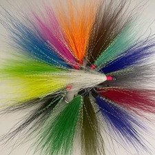 Bucktail Teaser Assist hook multiple sizes for striper flounder redfish
