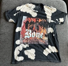 Vintage Control Bone Thugs and Harmony Graphic Bleached large T-shirt (shrinked)