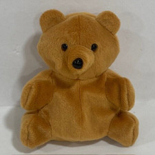 Brown Bear Plush Puppet Toy 6"
