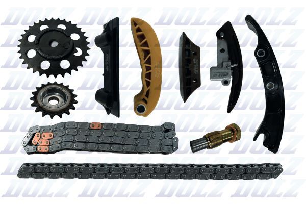 Jeu de distribution à chaînes pour rénover le moteur de l'Audi A3 et du Touareg 3.2 V6
