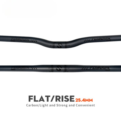 Full Carbon Handlebar for Stem 25.4mm Handle Bar Folding Bicycle Bike MTB Parts