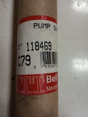 Bell & Gossett no. 118469, NOS, Pump Shaft Assembly. | eBay