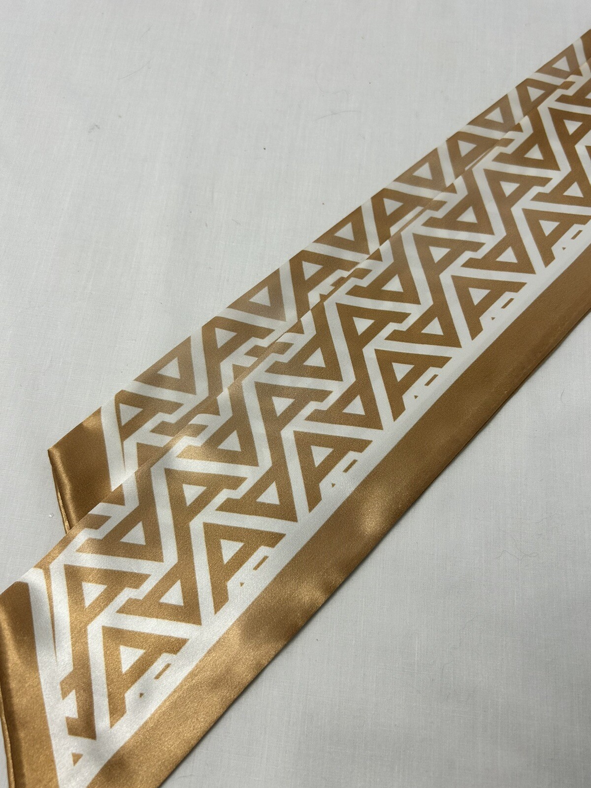 Scarf Hold Pattern Silky Rectangular Ladies Light… - image 2