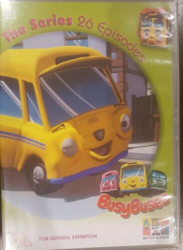 BUSY BUSES THE COMPLETE SERIES 1 DVD RARE 26 EPISODES ABC CARTOON ANIMATION - Picture 1 of 3