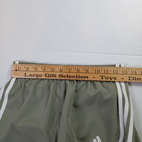 Adidas Running Slim Fit Shorts Women's XS Silver Pebble / White Marathon 20 - Picture 6 of 7