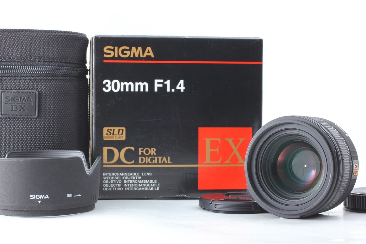Top Mint w/ Box] Sigma 30mm f1.4 EX DC Lens for Sony from Japan