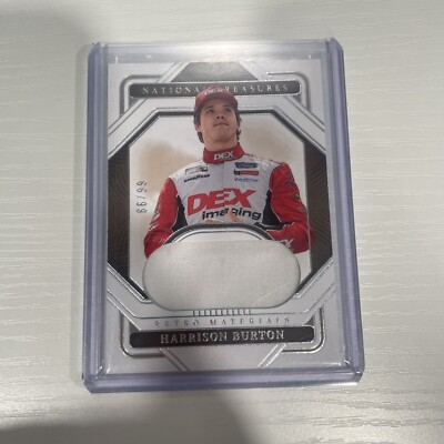 Harrison Burton /99 Patch panini national treasures.  