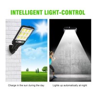 3PCS Outdoor Solar Wall Light LED Motion Sensor Bright Flood Street Lamp 3 Modes 3