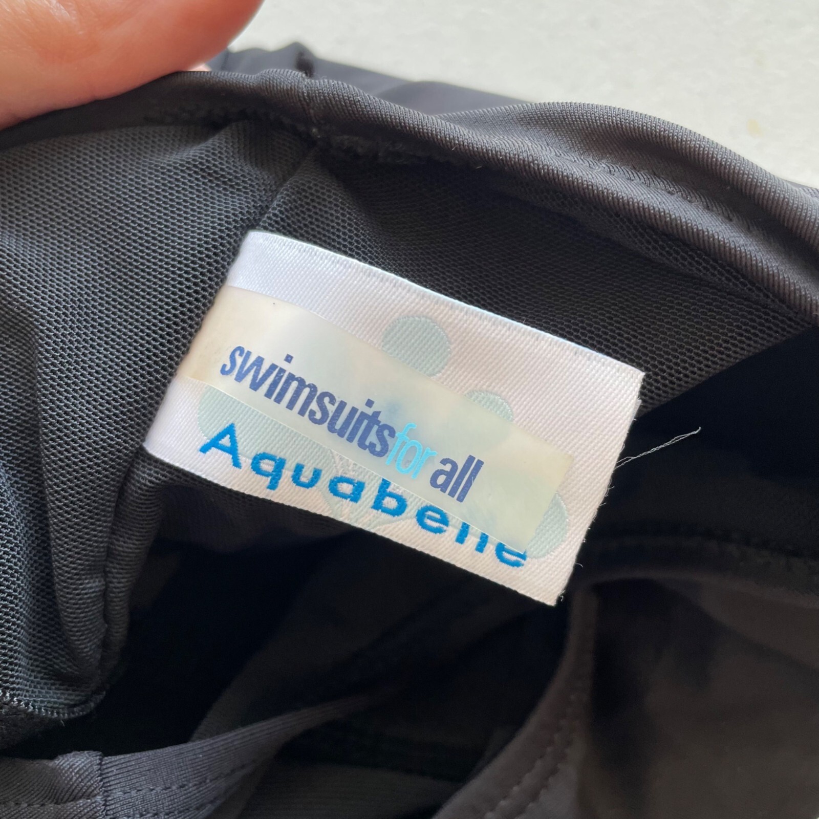 Aquabelle Swimsuits For All Black OnePiece Swimsuit … Gem