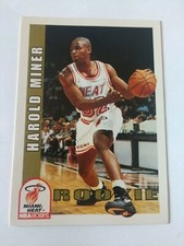 Harold Miner Rookie - 1993 Skybox NBA Hoops - Miami Heat