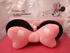 The Creme Shop Disney Minnie Mouse 3D Teddy Headband Limited Edition  Free   