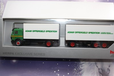 Kibri 14643 – Camion MB SK 2 Essieux Kraus Spedition, échelle 1/87 (vintage)