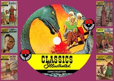 Classics Illustrated Comics On PC DVD Rom (CBR Format)